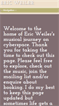 Mobile Screenshot of ericweilermusic.com